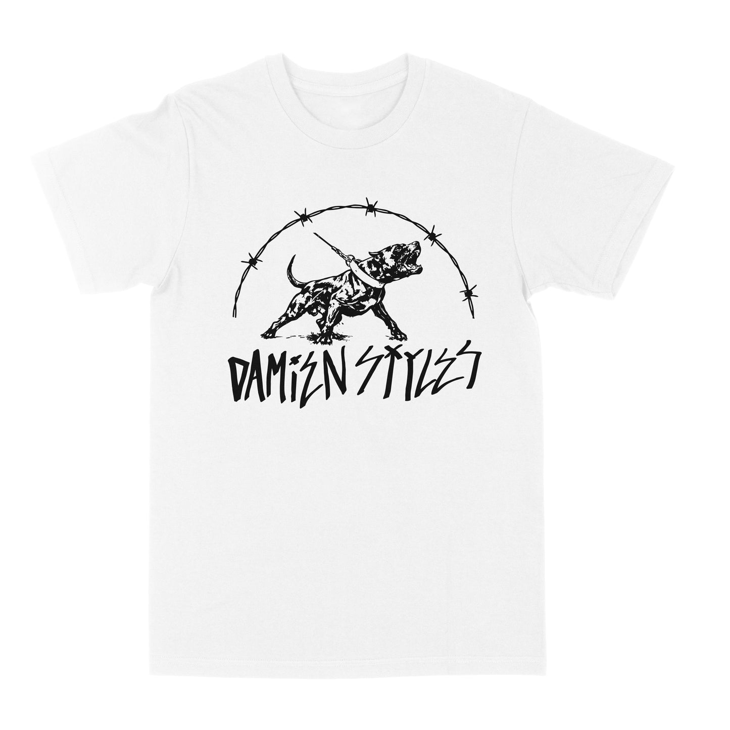 "The Pit Bull" White Tee