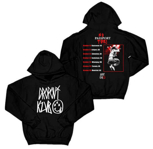 No Passport Tour Hoodie (CA Dates)