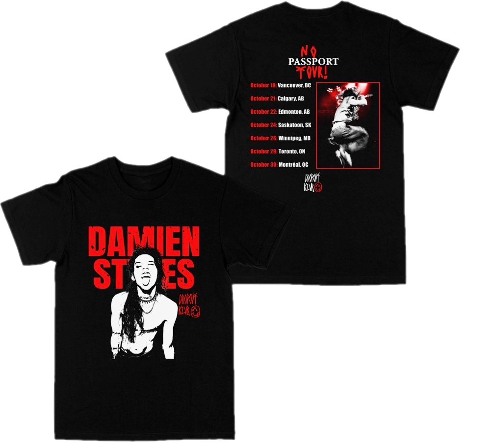 No Passport Tour T-Shirt (CA Dates)