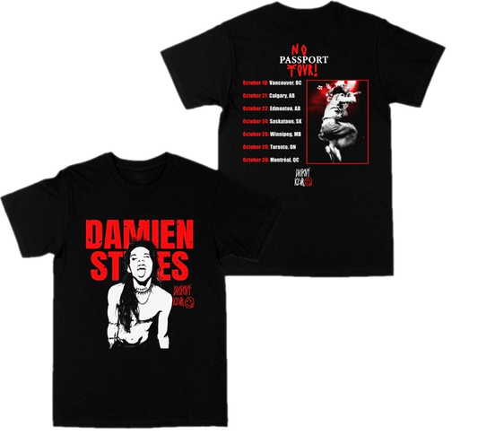 No Passport Tour T-Shirt (CA Dates)